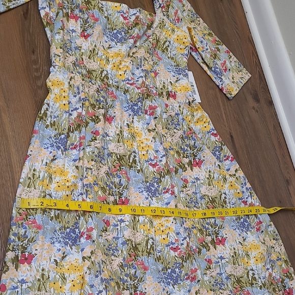 Reformation Multicolor Smocked Dress - Picture 7 of 16